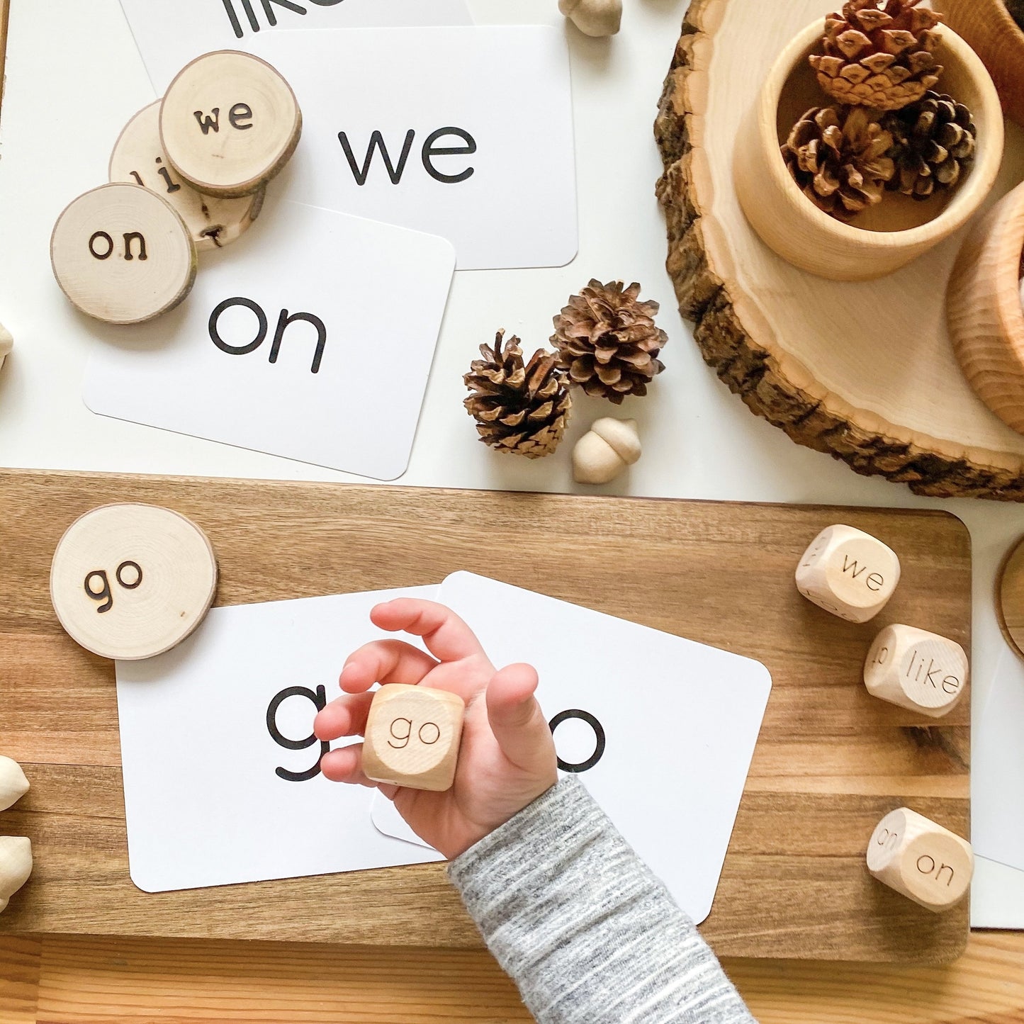 Sight Word Dice- Kindergarten